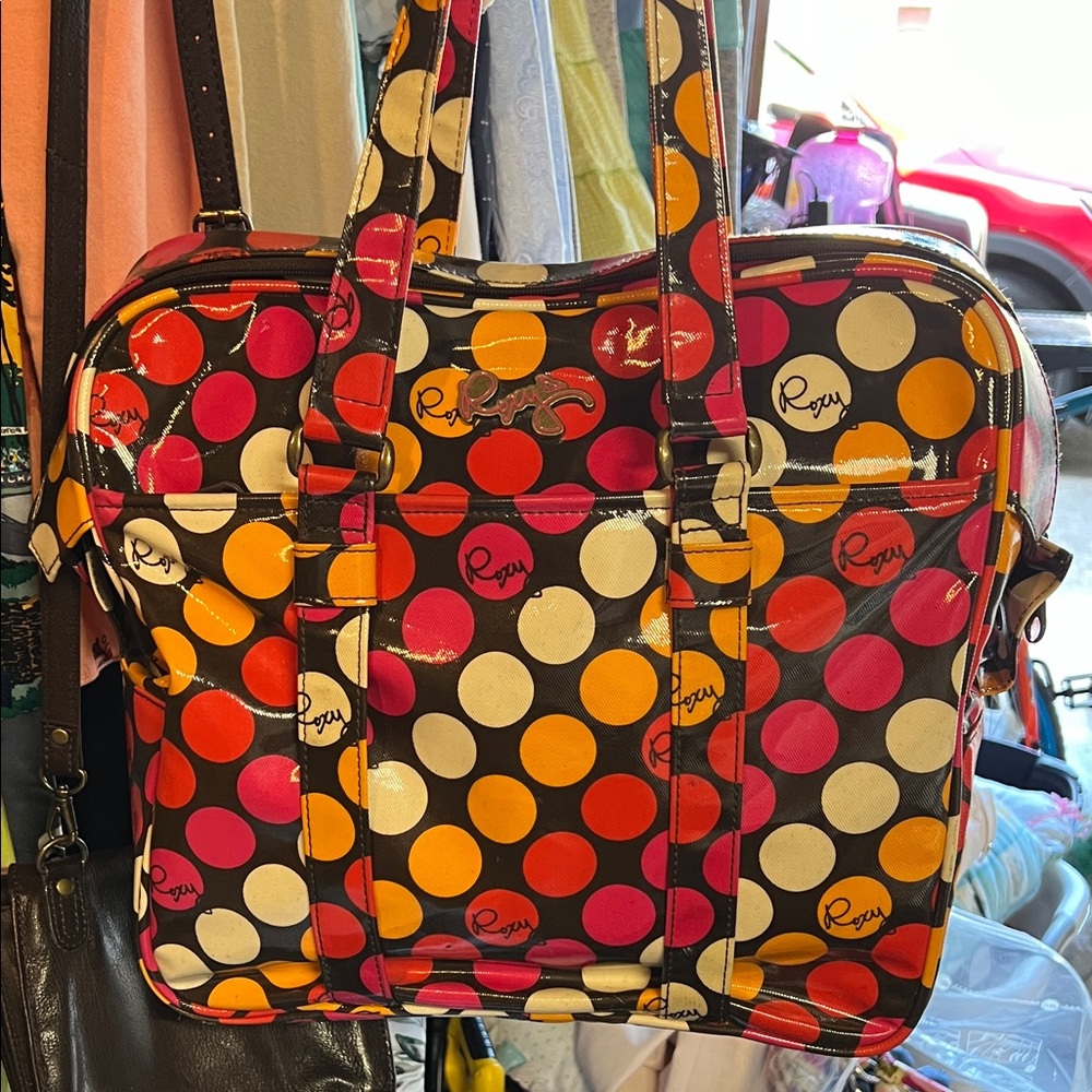 Roxy Polka Dot Carry On Bag